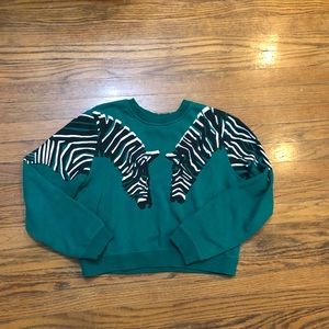 L.A. Hearts Zebra Sweater M